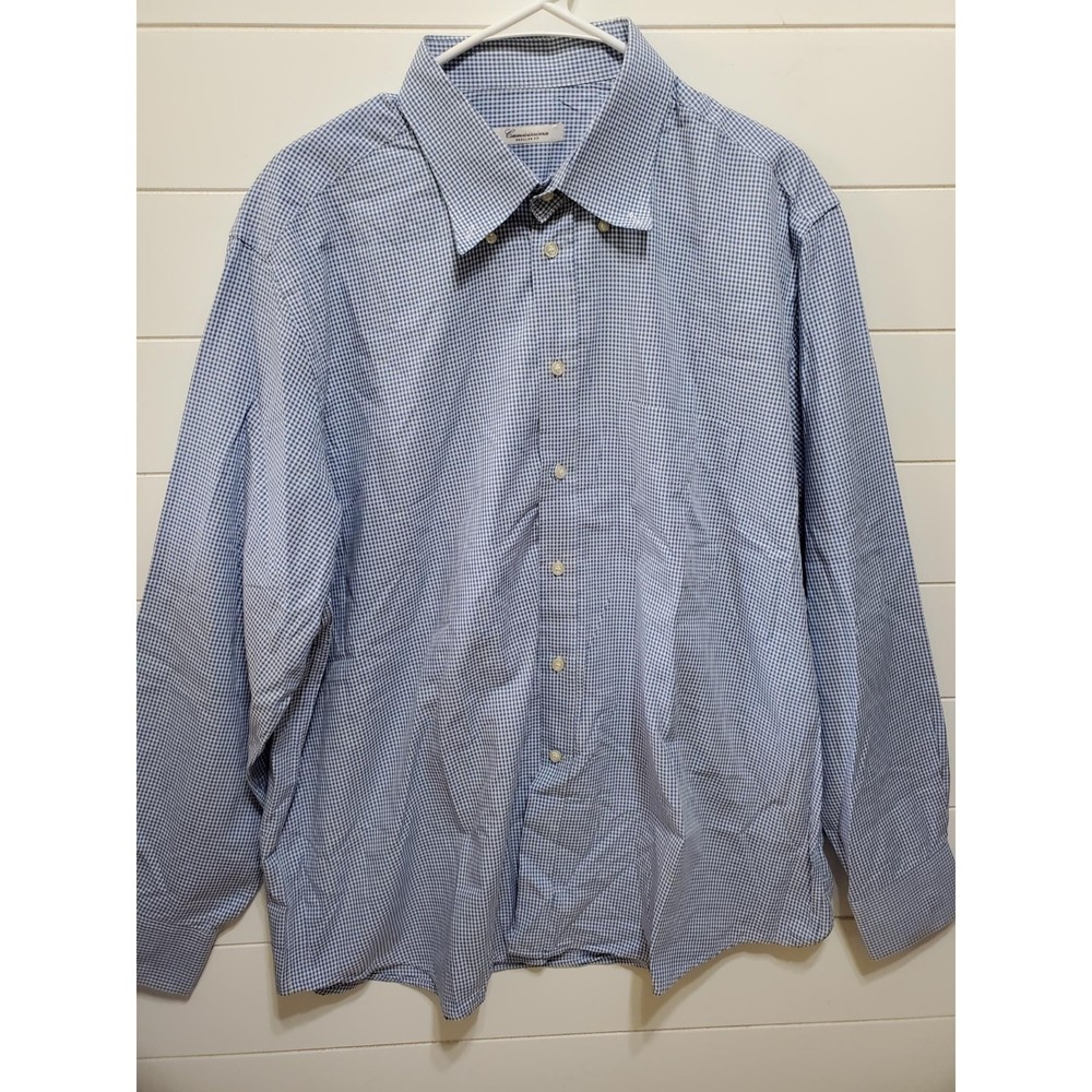 Camicissima men size XXL 2XL long sleeve buttoned down oxford dress shirt cotton